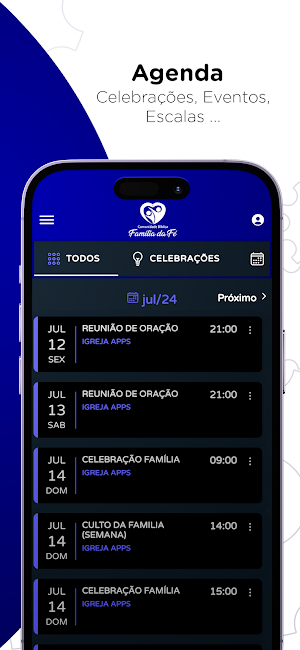 Família da Fé Screenshot 3