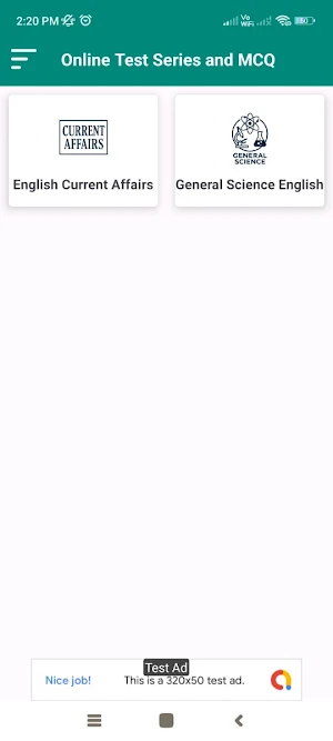 Online Test Series and MCQ Screenshot 3