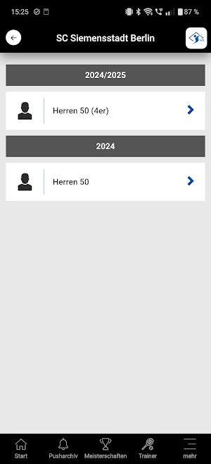 SC Siemensstadt Berlin Tennis Screenshot 1