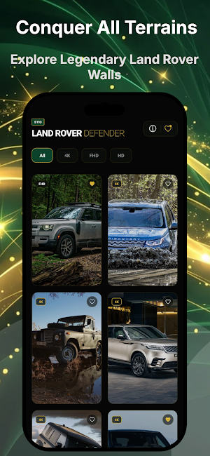 Land Rover Wallpapers 4K Screenshot 0