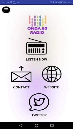 ONDA 80 RADIO Screenshot 1