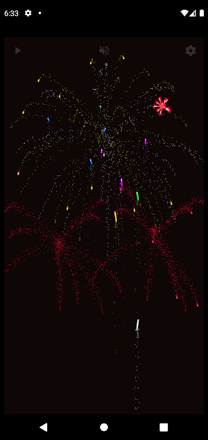 Fireworks Animation Effect Screenshot 1