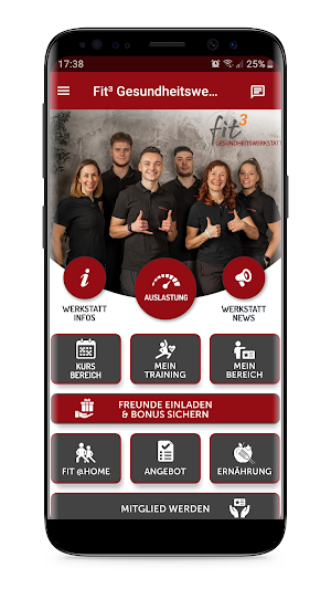 Fit³ Gesundheitswerkstatt Screenshot 0