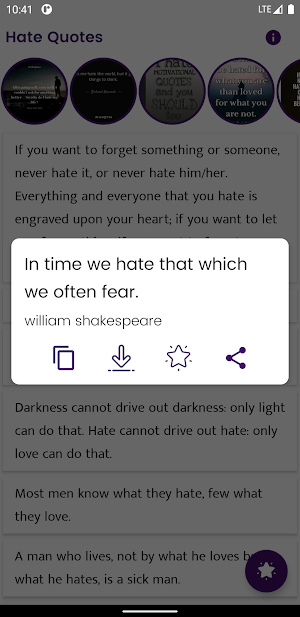 Hate Quotes and Sayings Screenshot 0