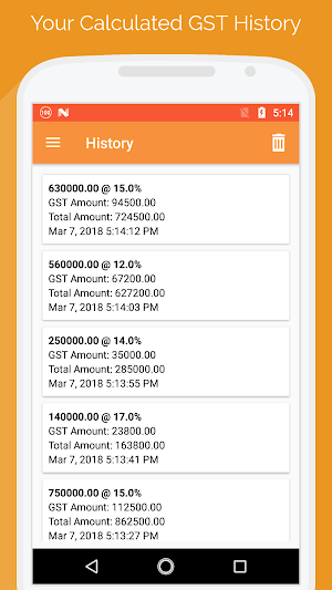 GST Calculator - Tax Calculator Screenshot 2