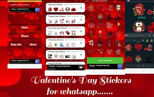 Valentine Stickers For WhatsApp - WAStickerApps Screenshot 0