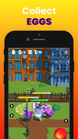 Bird District: fight for eggs Screenshot 3