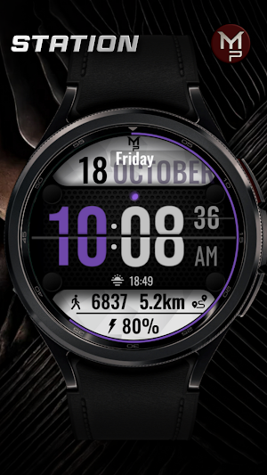 STATION - Digital watch face Screenshot 2