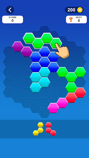 Hex Merge Lines - Block Puzzle Screenshot 3