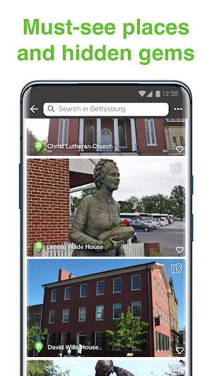 Gettysburg SmartGuide - Audio Guide & Offline Maps Screenshot 2