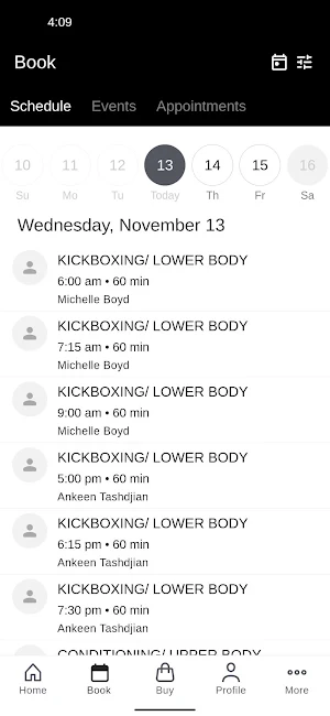 KEEN FITNESS Screenshot 1