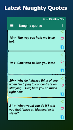 Dirty Mind Quotes Screenshot 2