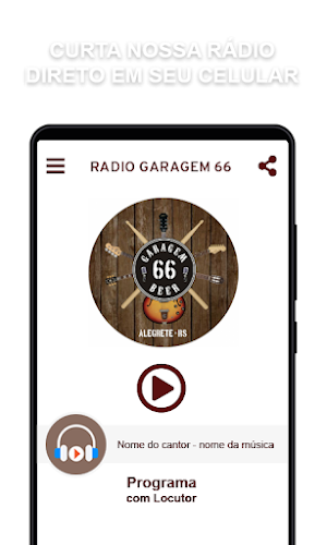 Radio Garagem 66 Screenshot 1