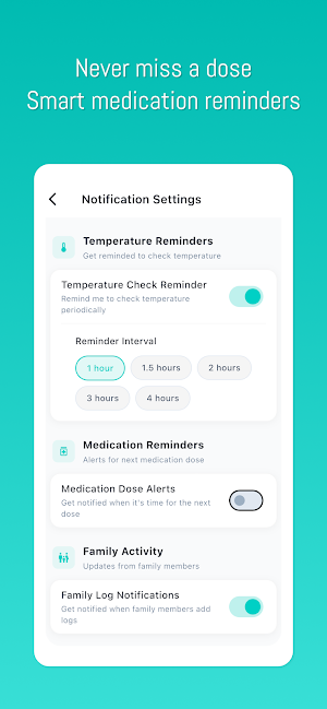 Tempy: Fever & Dose Tracker Screenshot 2