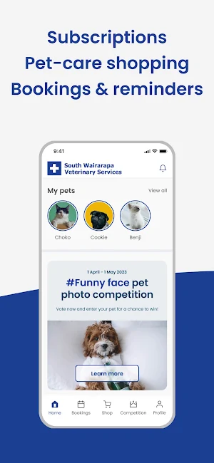 South Wairarapa Vets Screenshot 1