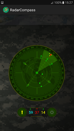 Radar Compass Screenshot 2