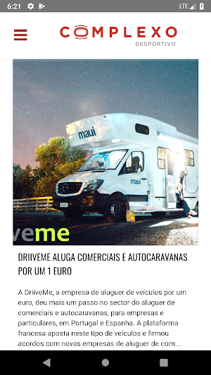 Complexo Desportivo Screenshot 2