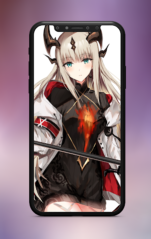 Anime Wallpaper: Girl Horn Screenshot 1