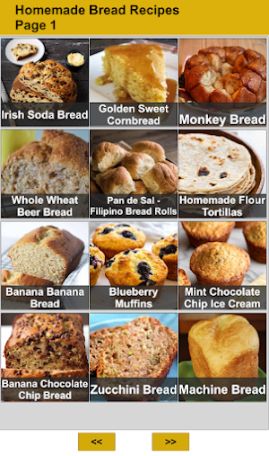 Homemade Bread Recipes Screenshot 0