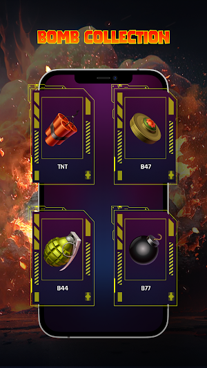 Cracked Screen with Time Bomb Screenshot 3