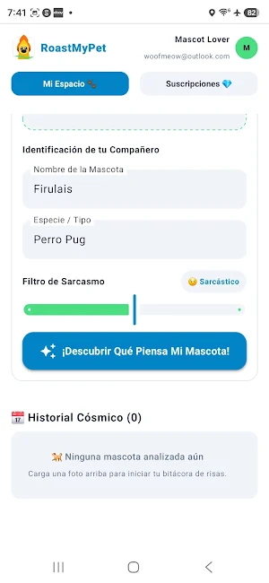 RoastMyPet AI Screenshot 1