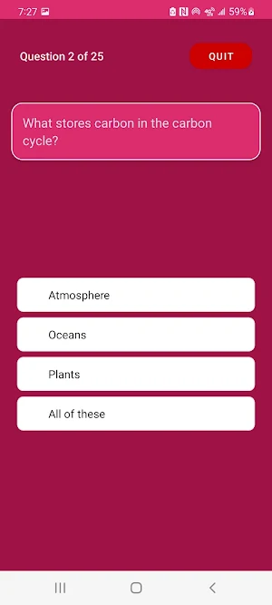 Integrated Science Questions Screenshot 2