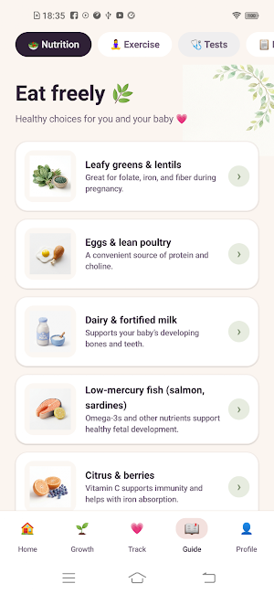 Mumma: Pregnancy Tracker Screenshot 1