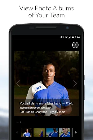 MonClubSportif Screenshot 2