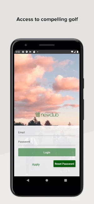 NewClub Golf Society Screenshot 0