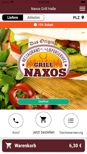 Naxos Grill Halle Screenshot 0