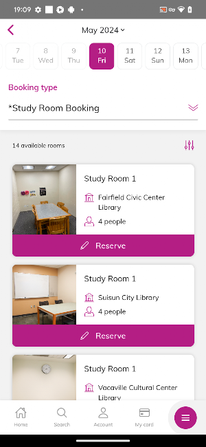 Solano County Library Screenshot 3
