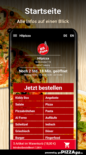 Hitpizza Leipzig Screenshot 1