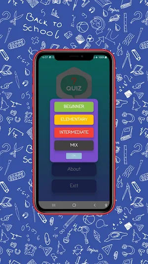 English Level Based Quiz! Screenshot 1