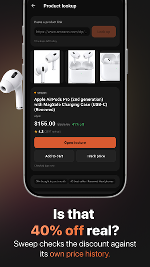 Sweep: Compare Prices & Deals Screenshot 2