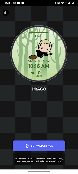 Harry Potter Charms - Draco Screenshot 1