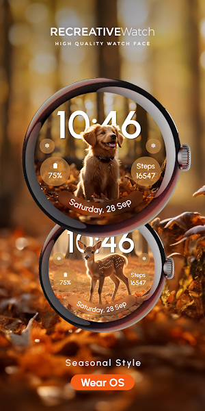 ReS52 - Cute Autumn Animals Screenshot 0