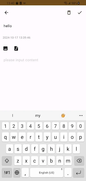 BlissNote Screenshot 1
