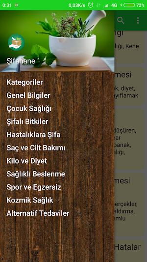 Şifahane - Doğal Tedaviler ve Şifalı bitkiler Screenshot 2