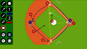 Baseball Tactic Board Screenshot 2