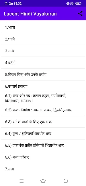 Lucent Hindi Vyakaran Screenshot 1