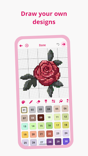 Stitchly: Cross stitch Screenshot 2