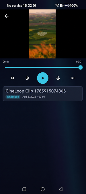 CineLoop Screenshot 3