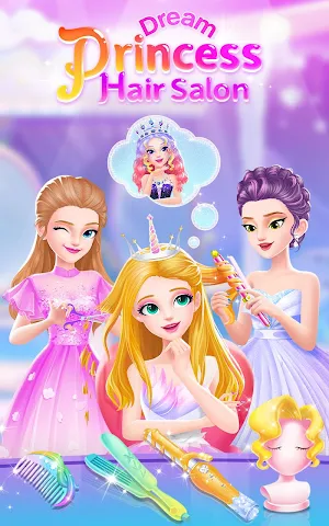 Princess Dream Hair Salon Screenshot 0