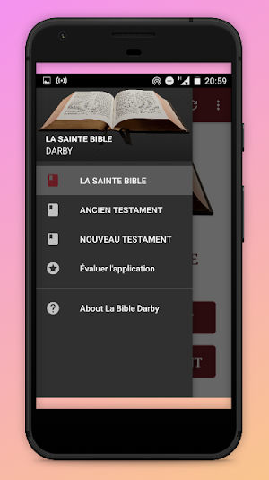 La Sainte Bible DARBY Screenshot 0