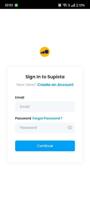 Supista ERP Screenshot 0