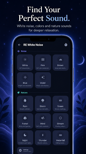 RE White Noise – Sleep Sounds Screenshot 2