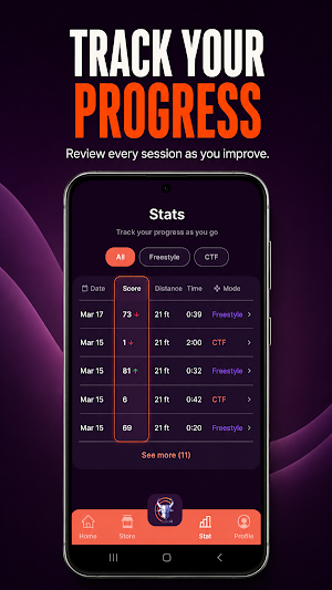 Mr. Bullseye: Target Scoring Screenshot 2