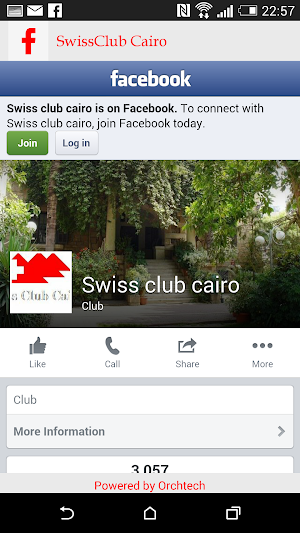 Swiss Club Cairo Screenshot 1