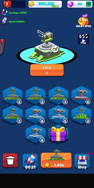 Turret Shot  Shooting Stack 3D Screenshot 0