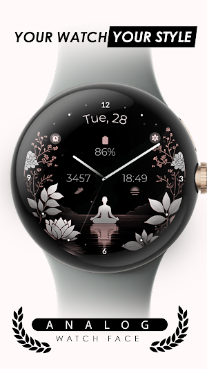 Serene Zen Watch Face Screenshot 0